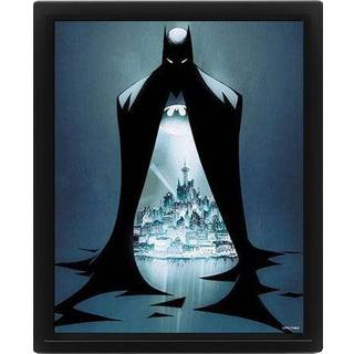 DC Comics 3D Effect Poster Pack Batman Gotham Protector 26 x 20 cm (3)