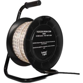 LED Strip tromle | 25m | 230V | 850lm | 4000K | IP67