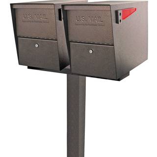 Mail Boss 7147 Boks spreder bar til to-Mailbox-applikationer Bronze
