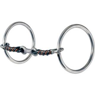 Reinsman 171 Medium Loose Ring Snaffle med 3-delt s?d og sur hundben; Fase a