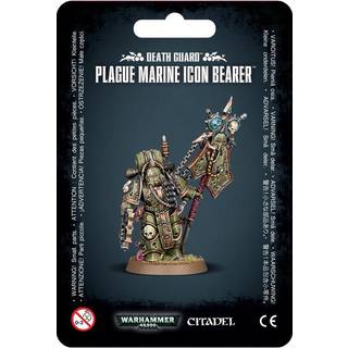 Death Guard: Plague Marine Icon Bearer - Warhammer 40.000 - Games Workshop