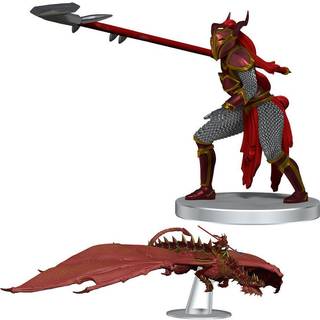 DnD - Dragonlance - Red Ruin & Red Dragonnel - Icons of the Realms - miniatures