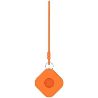 AirTag Drop-Proof Silikone Etui m. Strop - Orange