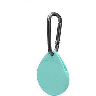 AirTag Silikone Etui m. Karabinhage - Mint Grøn