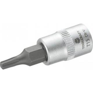 TOOLCRAFT T15 816081 T-profil Topnøgle-bit-indsats T 15