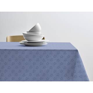 Södahl Jubilæumsmodel Forget-me-not Damask Dug Ø160 cm Sky Blue