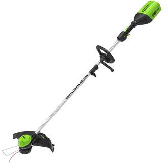 Greenworks, GD60LT, Trimmer, 60V, rundt håndtag, u/batteri og universal lader