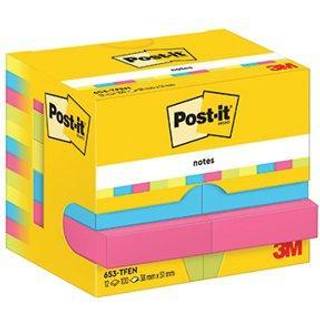 Post-it Notes 38x51 Energetic, 3M 7100290179, 12 blokke