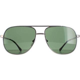 Lacoste Mand L222SE 035 Solbriller Metal Grå Grøn Pilot