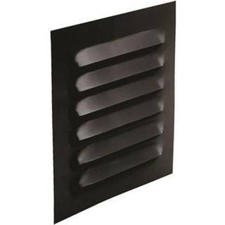 ABC Vent ABC-GC Jalousirist Sort, med stos Ø 125 mm