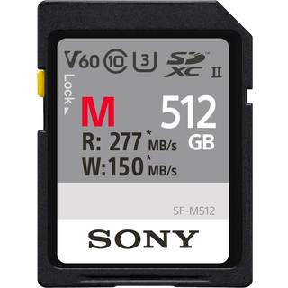Sony SDXC Card Cl10 UHS-II U3 V60 512 GB