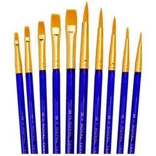 Royal & Langnickel Paintbrushes Taklon Set Blue