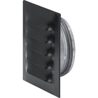 Fresh murrist med insektnet og studs, sort, Ø160 mm