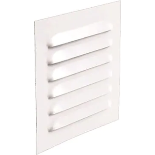ABC Vent ABC-GC Jalousirist Hvid, med stos Ø 100 mm