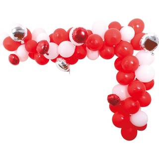 Ballonbue, rød mix, 70 balloner