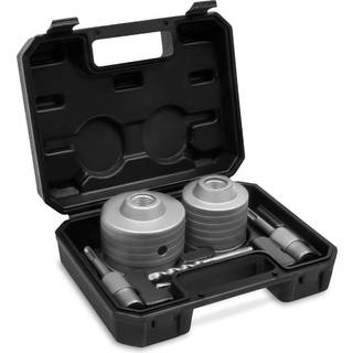VONROC Hulsav - sæt - 68-82mm - SDS-Plus | Universel | Inh. Opbevaringskuffert, 2 dele.