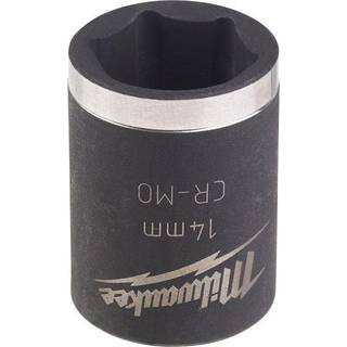 Milwaukee Shockwave Impact Duty Krafttoppe 3/8" montering, kort 14 mm