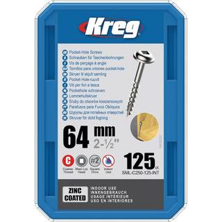 Træskrue Kreg SML-C250; Maxi-Loc; 2,50''; 64 mm; 125