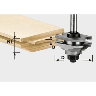Festool Profilfræser fer HW S8 D46 x D12-FD