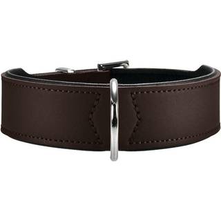 Hunter Collar Basic Hundehalsbånd størrelse Halsumfang 51-58 cm farve braun /black