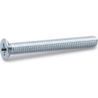 FAST maskinskrue med undersænket hoved, elforzinket, 5,0 x 40 mm - 200 stk.