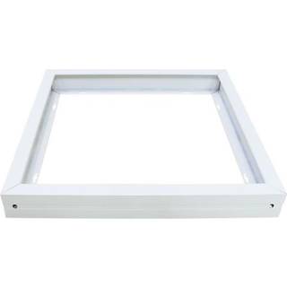 Påbygningsramme til LED Panel 30x30 | 42mm | Hvid