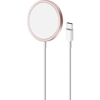 PURO trådløs oplader - rosa