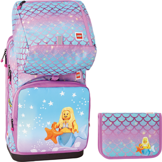 LEGO Bags Skoletaskesæt Maxi+ Mermaid - Lilla