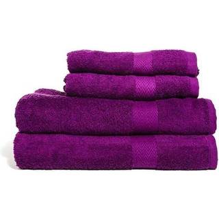 Queen Anne 410001 håndklædeserie 420 g/m² Mørke lilla 65x135 cm