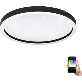 EGLO connect.z MONTEMORELOS-Z LED loftlampe, Ø57 cm, RGBTW, sort