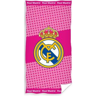 Real Madrid Pink badehåndklæde - 70x140 cm.