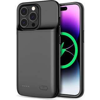 Tech-Protect Powercase iPhone 14/14 Pro Battericover - Sort