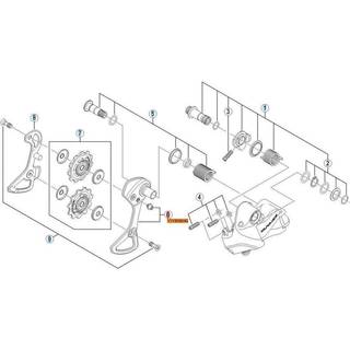Shimano Dura Ace Di2 RD-9070 Yderplade