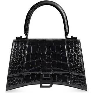 Balenciaga Hourglass Small leather shoulder bag - black - One Size