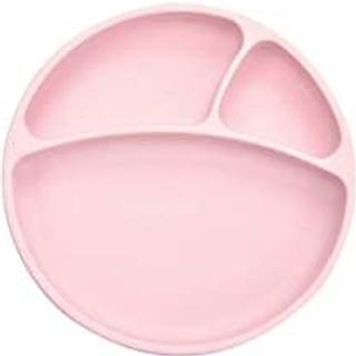 Minikoioi Puzzle Plate Pink opdelt tallerken med sugekop 1 stk. - 1 stk.