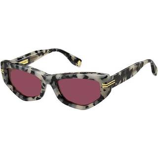 Marc Jacobs Kvinde MJ 1028/S AB8/4S Solbriller Acetat Havana/Grå Rød Cat Eye Normal
