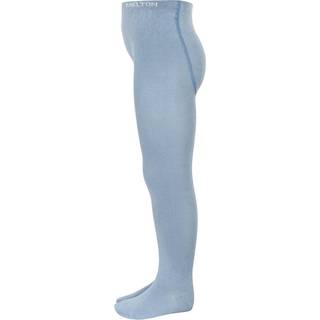 Melton Børne Strømpebukser - Faded Denim - 86/92