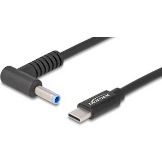 HP opladerkabel DC 4.5 x 3.0 til USB-C - 20V/3A - 1.5 m
