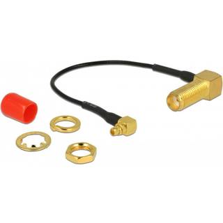 Delock SMA 90° hun til MMCX 90° han kabel - 10 cm