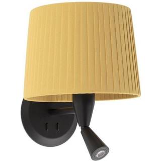 Faro SAMBA Væglampe Mat Sort/Gul