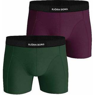 Björn Borg 2-pak Premium Cotton Stretch Boxer - Blue - Medium