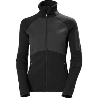 Helly Hansen Women's LIFA® Merino Base Layer Jacket Skiundertrøje Dame - Black - Black / L