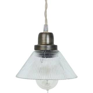 Strömshaga Loftslampe Gunilla Small Klar/Antik Messing 717400