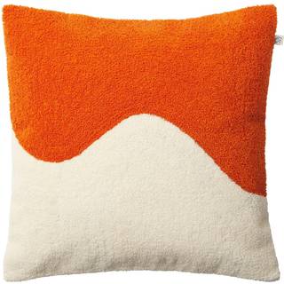 Chhatwal & Jonsson Yogi pudebetræk 50x50 cm Amber/Offwhite