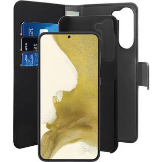 Puro Wallet Eco-Leath 2IN1 Samsung Galaxy S23+, sort ➞ På lager - klar til levering