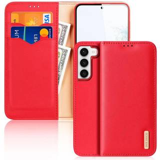 Samsung Galaxy S23 DUX DUCIS Hivo Series Flip Cover - Rød