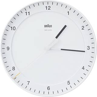 Braun BC 17 W-DCF radio wall clock white