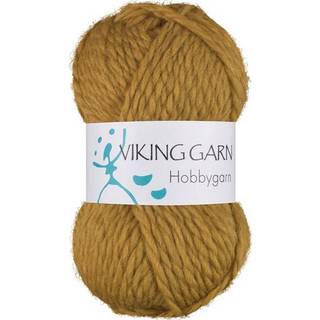 Viking Garn Hobbygarn - Mørk lilla farve 970, 50 gram