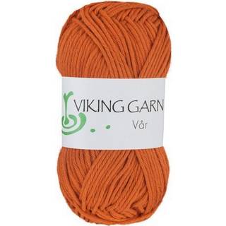 Viking Vår 458 Tobak Indhold: 100% Bomuld Vægt/længde: 50 gram = ca. 80 meter Anbefalede pinde: 4.50 mm Anbefalet hæklenål: 4 mm Strikkefasthed: 10 cm x 10 cm = 20 m Vask: Tåler maskinvask / Max 60°C / Skånevask / Tåler ikke skyllemiddel.