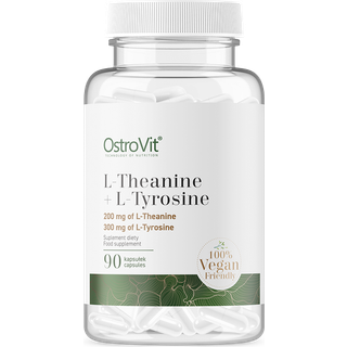Ostrovit - L-Theanine + L-Tyrosine VEGAN 90 Kapsler